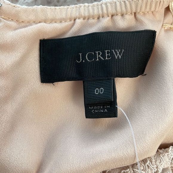 J. Crew Off The Shoulder Lace Dress. Size 00. New with Tags. - Picture 11 of 16